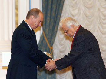 М. Хуциев и В. Путин