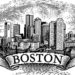 Рисунок Бостон