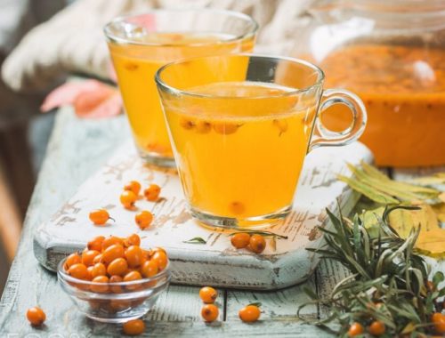 Популярный напиток осени: облепиховый чай