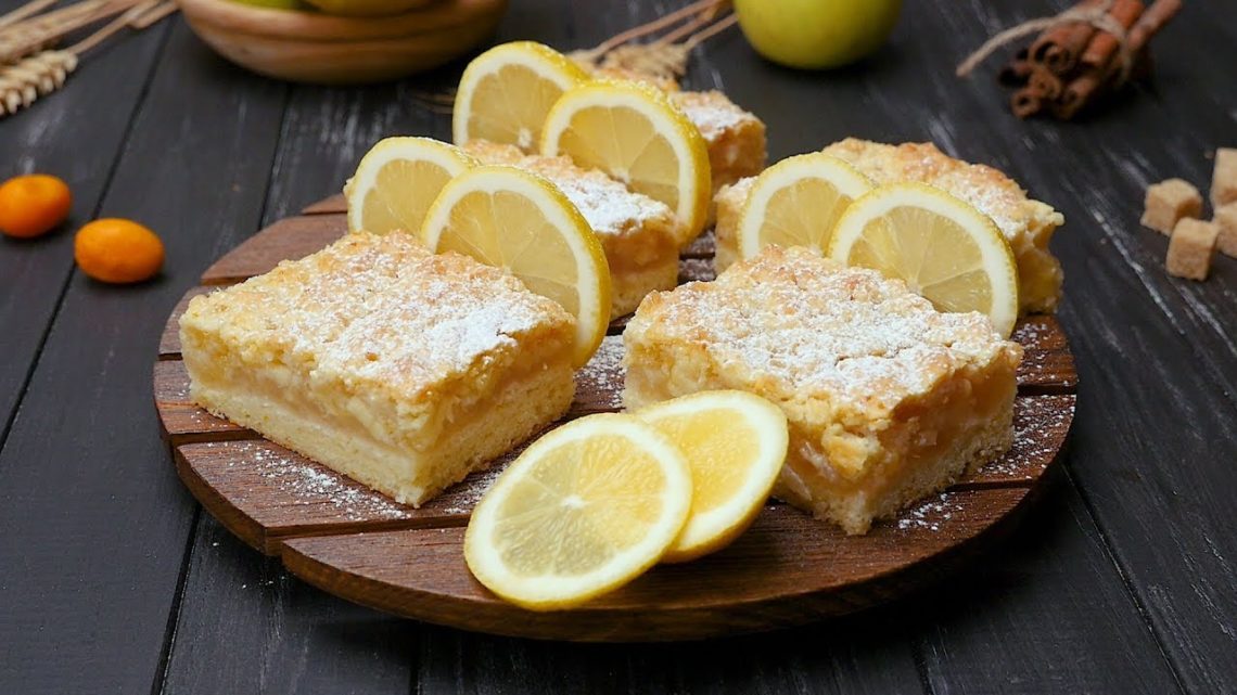 Звездный лимонный пирог по рецепту Ирины Аллегровой