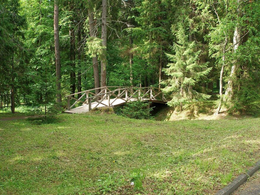 Мост деревянный в Щелыково