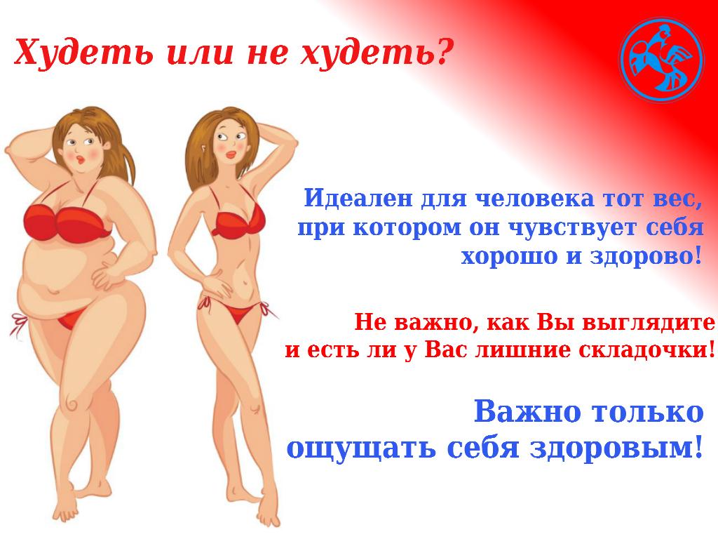 Плакат про вес