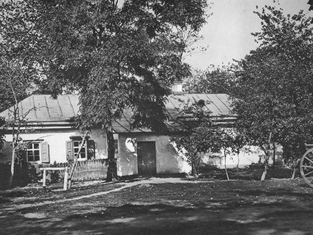 Дом в Сорочинцах, где родился Гоголь